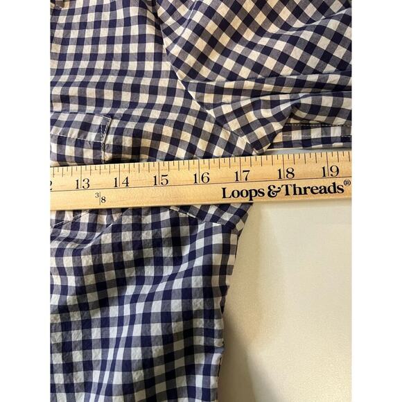 Boden Gingham Blouse - Women's Size 4R - Picture 4 of 9